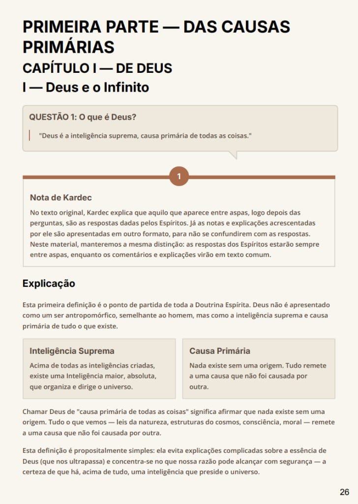 Página da versão explicada