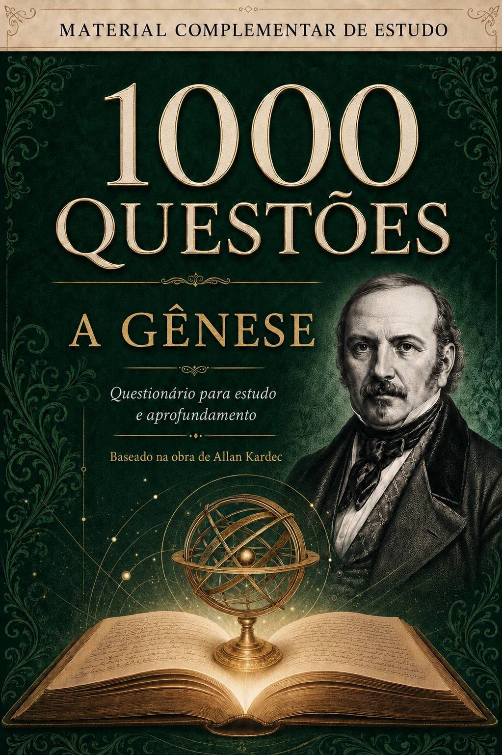 Capa do questionário 1000 Questões — A Gênese